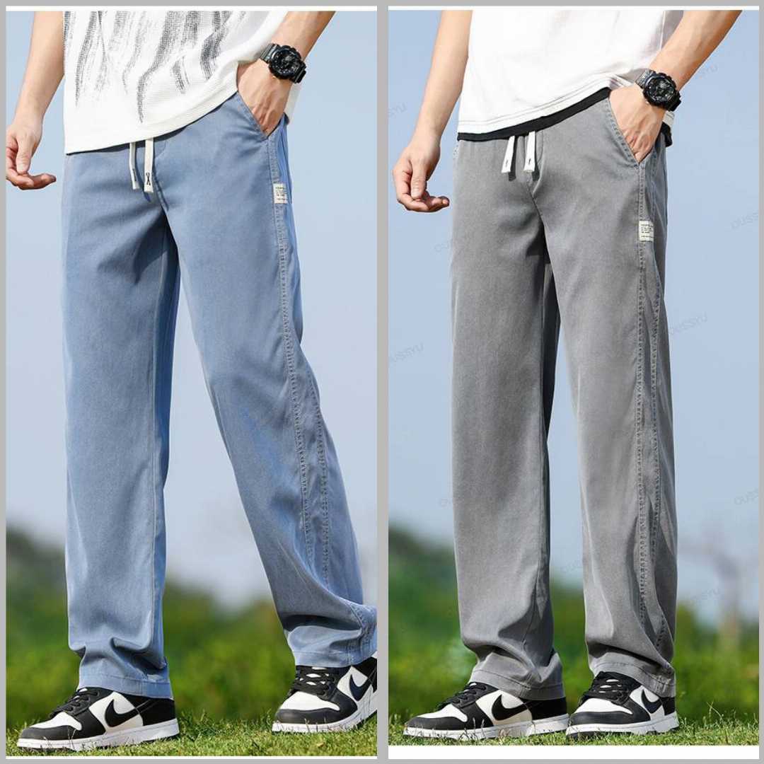 SUPER,SOFT,DENIM,TROUSER,(Black)